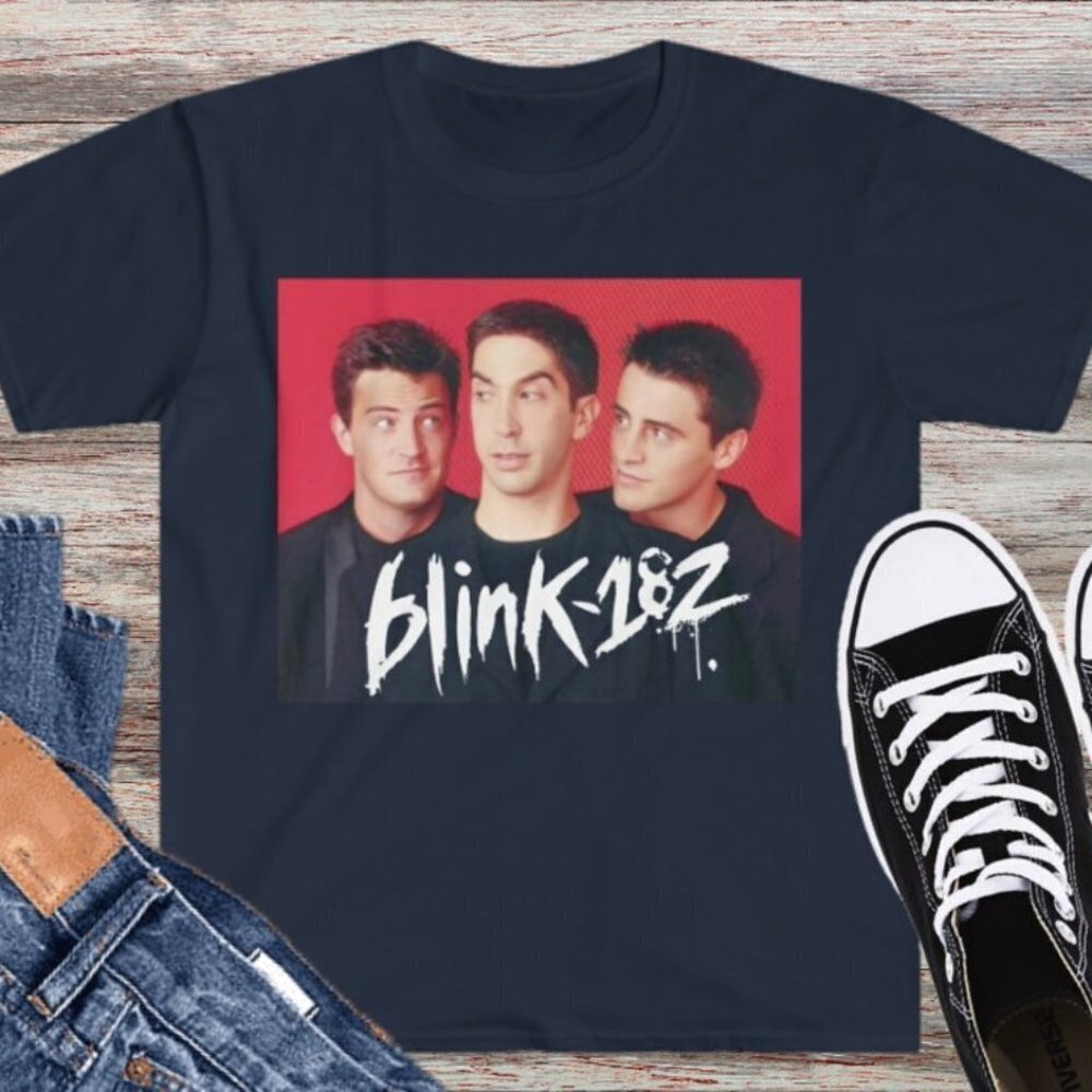 Friends Blink182 Softstyle Tshirt